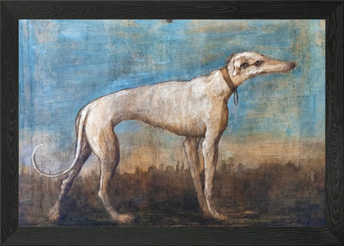 Italian greyhound framed wall - greyhound,
