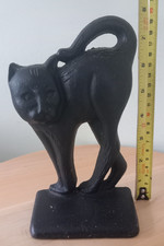 Vintage Cast Iron Black Cat