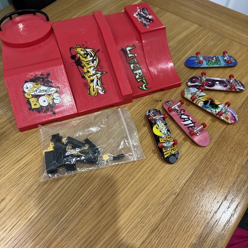 Mini skateboard ramp and x - skateboard, 5