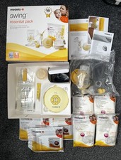 Medela Swing Essential Pack Single Electric 2-Phase Flex Breast Pump Yellow NEW