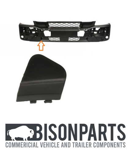 Front bumper blanking cap - bumper,