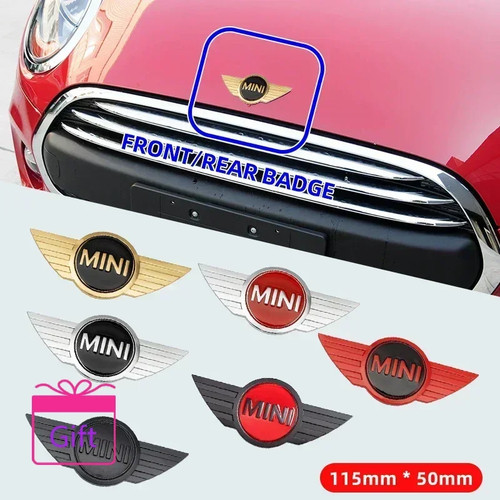 Metal car rear badge - car,