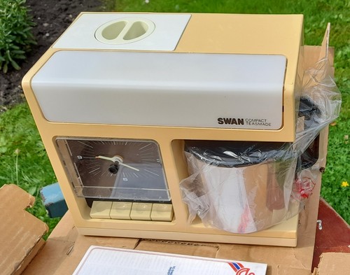 Vintage swan compact - vintage, 'compact