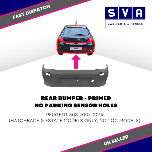 For peugeot 308 2007 - peugeot, rear