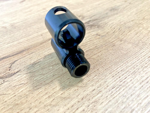 Aluminum sight silencer - aluminum, +