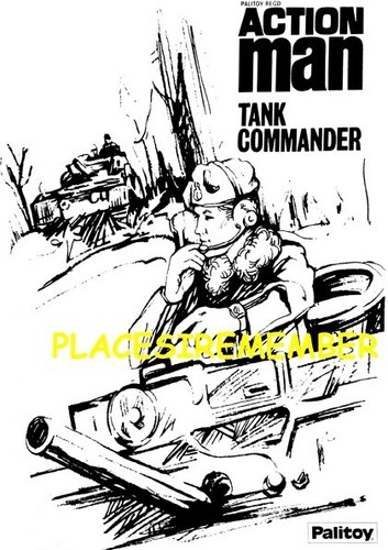 Vintage action man tank - action,