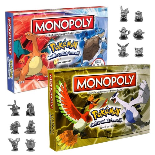 Pokémon monopoly board - pokémon, game