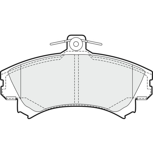Brake pads set - brake,