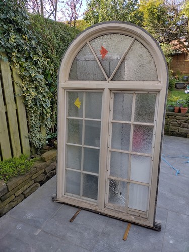 Large arch window - large,