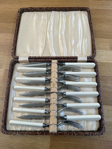 Vintage set faux - vintage, handle