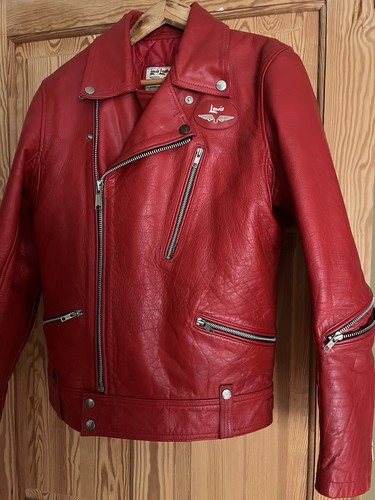 Lewis leathers london red - leathers, ear