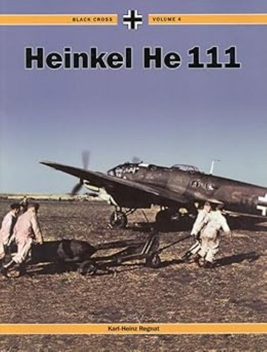 Heinkel 111 black cross - heinkel, he