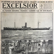 Journal EXCELSIOR WW1 31 05