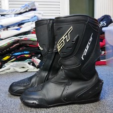 RST razor Motorcycle Motorbike padded Boots Men's Black uk 11