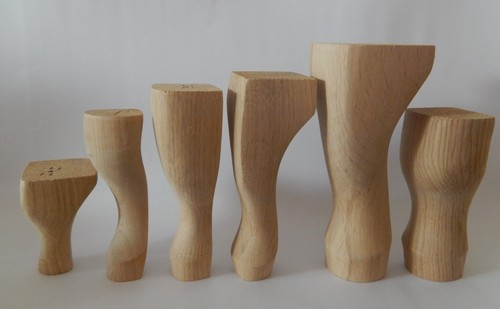 Wooden furniture legs - 4x, legs/feet