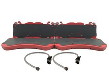 FOR AUDI RS6 C6 C7 RS7 4G PERFORMANCE RACING FRONT BRAKE PADS & SENSORS