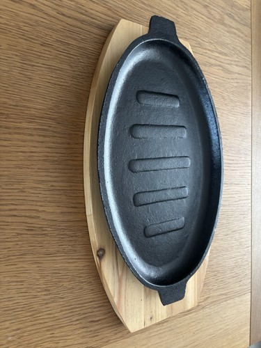 Sizzling plate platter - 3x,