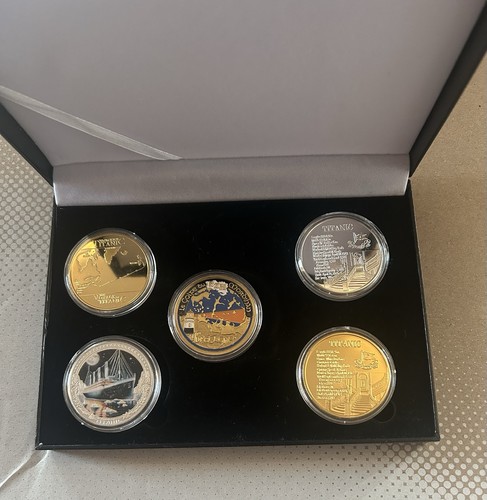 Titanic commemorative coins - titanic,