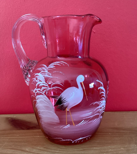 Stunning antique hand painted - antique,