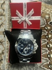 Silver with Blue Dial Hugo Boss Watch Men's Watch