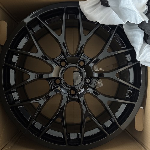 Black lrt alloy wheels - alloy,
