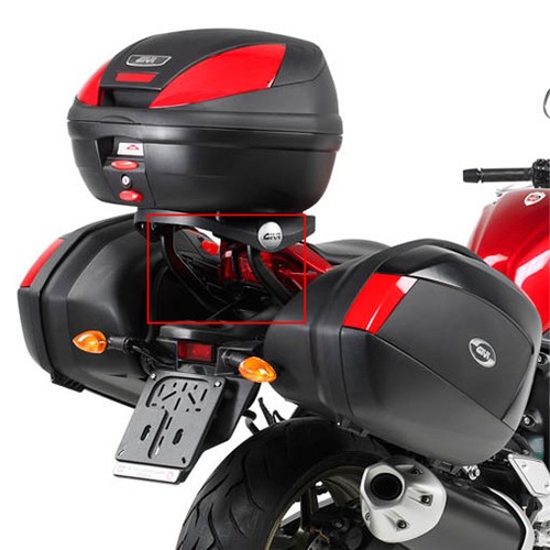 Luggage rack brackets givi - luggage,
