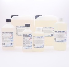 Sodium Silicate, Water Glass, 75Tw or 140Tw (Low and high viscosity), 500ml-5L
