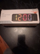 LED PROJECTION CLOCK, WITH