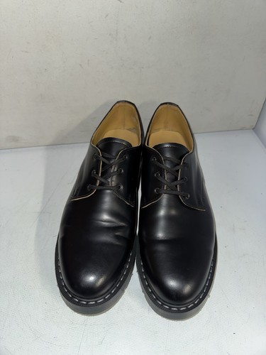 Solovair black leather gibson - leather,