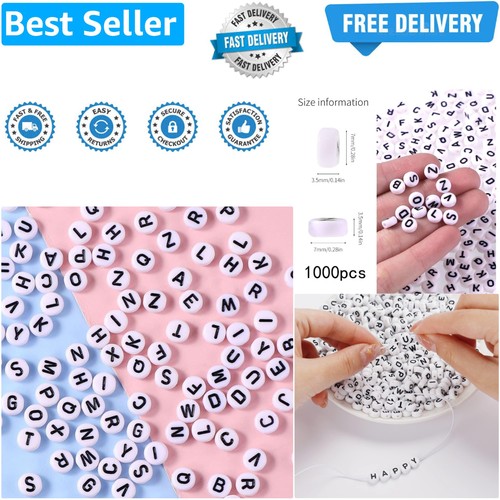 1000pcs letter beads for - letter,