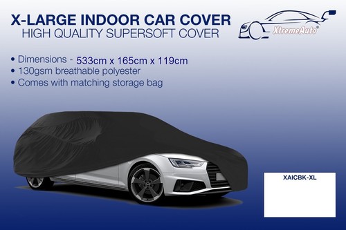 Black indoor car cover - car,