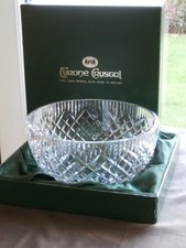 Boxed  Tyrone  Crystal   8"