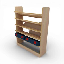 Van Power Tool Storage Rack