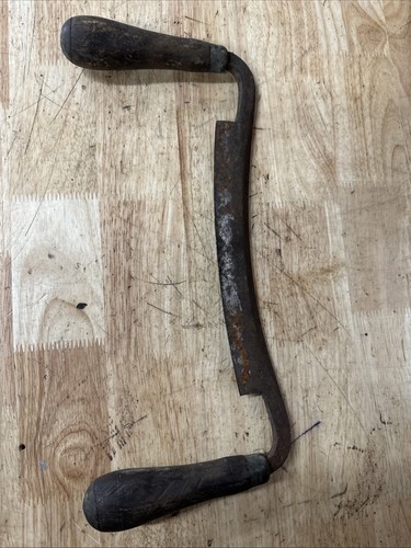 Vintage woodworking drawknife - vintage,