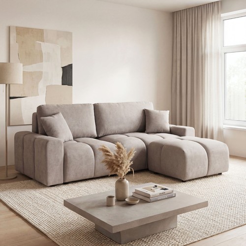 Modern large corner sofa - sofa, bed