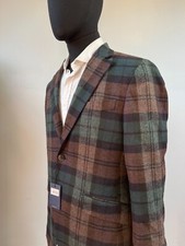 Stunning Hackett Robert Noble Bold Big Check Tweed Jacket BNWT RRP £700