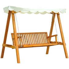 Outsunny Swing Chair 3 Seater
