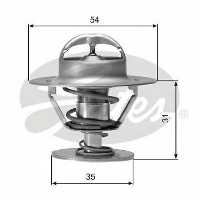 New gates coolant thermostat - coolant,