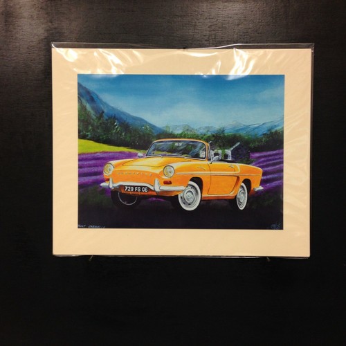 Classic vehicle print