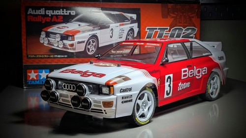 Tamiya custom belga - custom, audi