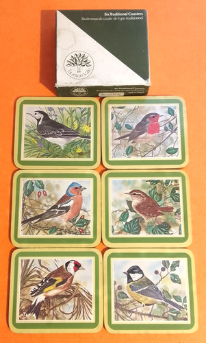 Garden birds six traditional - -,