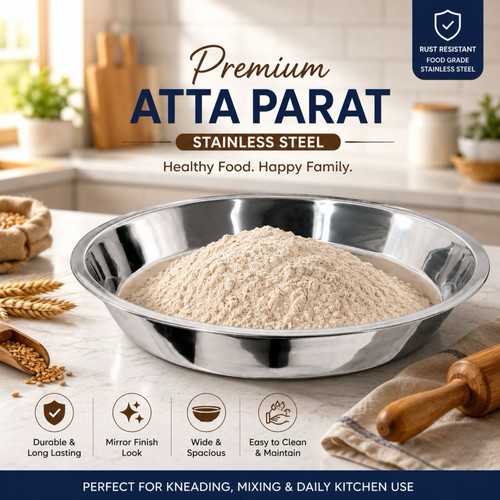 Stainless steel parat - parat, indian