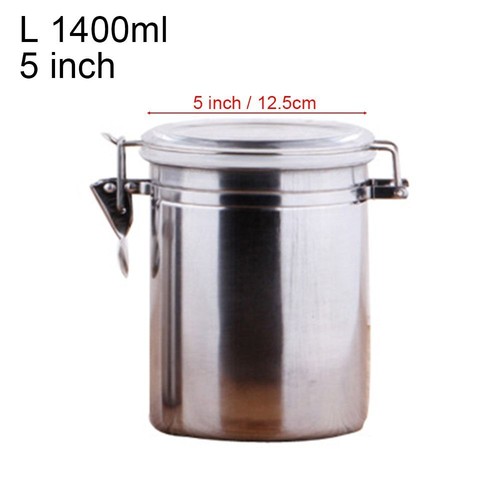 1pcs airtight stainless - airtight,