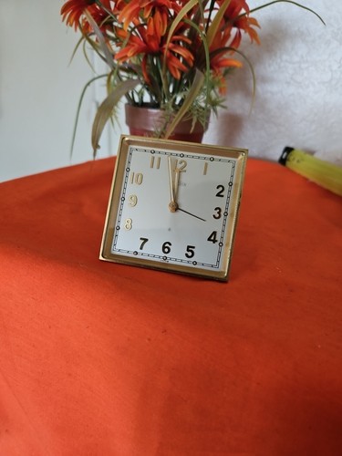 Vintage travel alarm clock - travel,