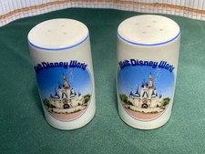 Vintage Japan Disney World Salt Pepper | Cinderella Castle