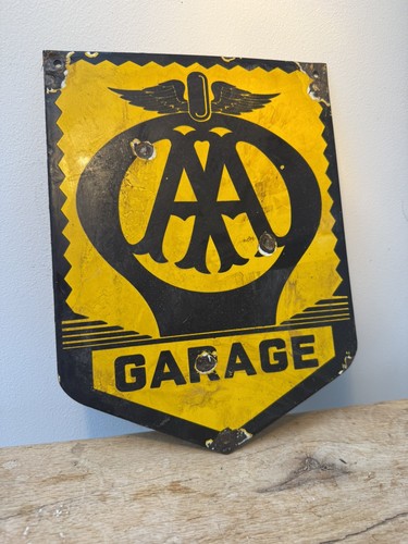 Garage service enamel - garage,