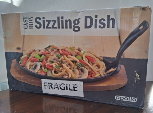 Large steak sizzling plate - sizzling,