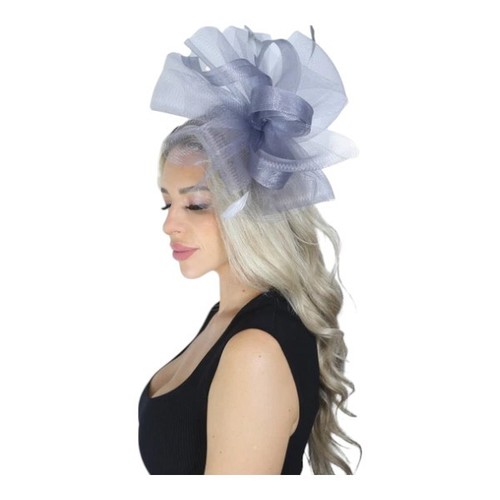 Large feather fascinator - large,