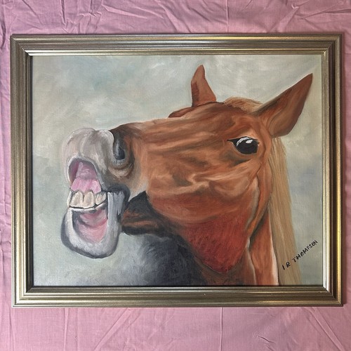 Horse painting horsing - horse, “horsing