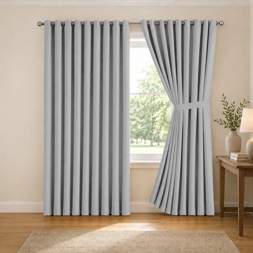 Pair blackout eyelet - blackout, curtains